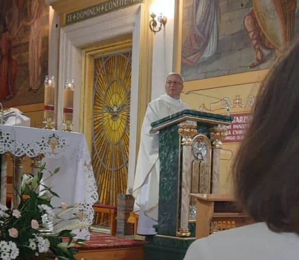 Podziękowanie Ks. Proboszczowi Jerzemu Grąbkowskiemu.