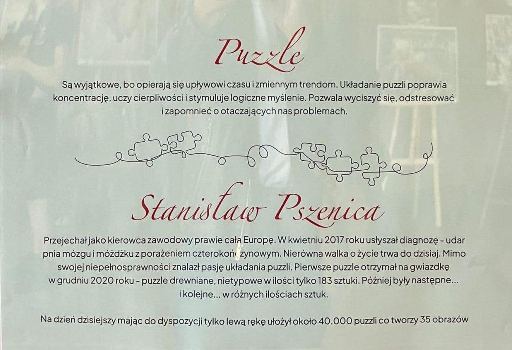 Wyjazd na wystawę prac pt.”Świat tysięcy historii” Pana Stanisława Pszenicy.