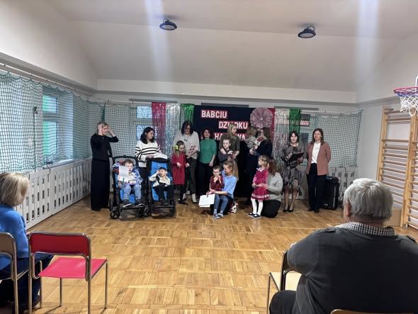 Dzien Babci i Dziadka w naszym przedszkolu.
